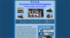 Desktop Screenshot of fcca.org.ar