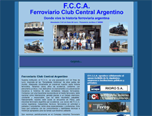 Tablet Screenshot of fcca.org.ar